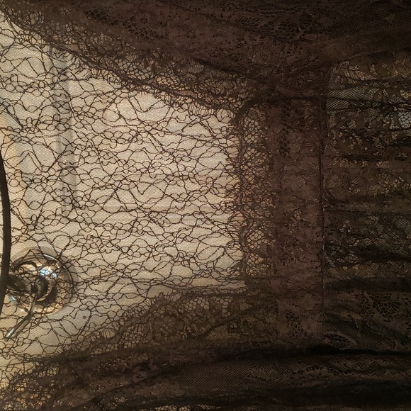 Plus Size Black Boho Sheer Lace Batwing Coverup Tunic 3X - Picture 2 of 2